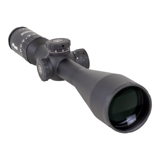 SIG WHISKEY5 2.4-12x56mm HellFire TriPlex (SFP) Rifle Scope