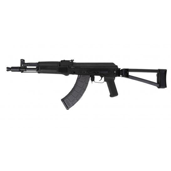 PSA AK-104 Classic Side Folding Pistol w/ Triangle Brace, Black