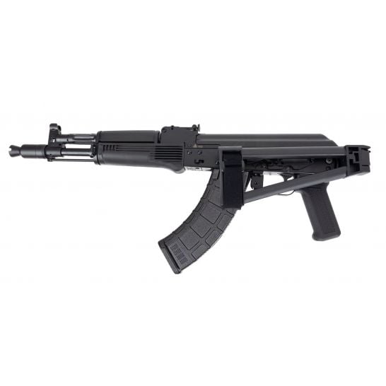 PSA AK-104 Classic Side Folding Pistol w/ Triangle Brace, Black