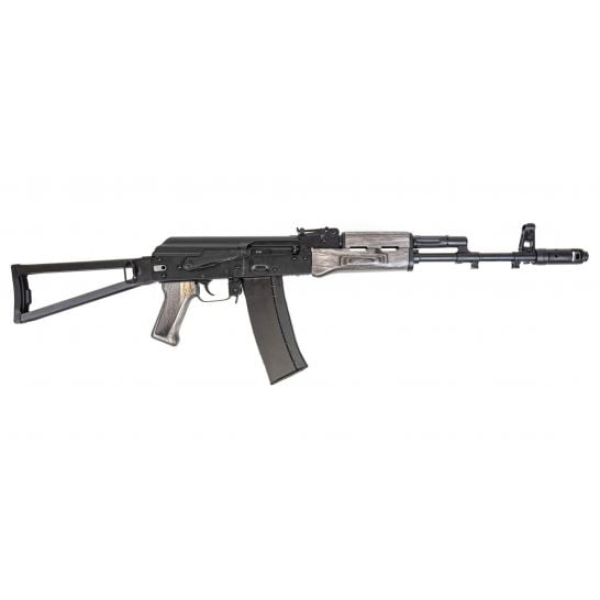 PSA AK-101 Forged Classic Triangle Side Folding Rifle with Toolcraft Trunnion, Bolt, and Carrier, Treebark