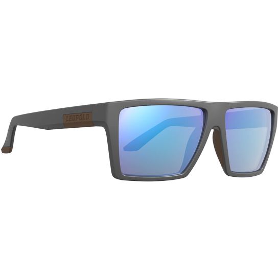 Leupold Refuge Sunglasses, Dark Gray / Blue Mirror 181279 Palmetto State Armory