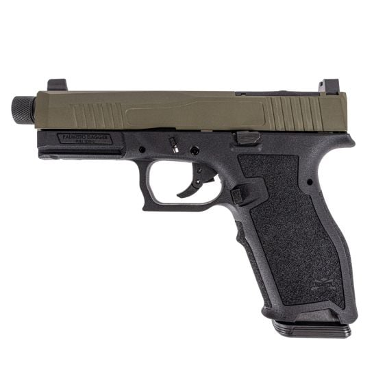 PSA Dagger Full Size - S 9mm Pistol With Extreme Carry Cut RMR Slide & Threaded Barrel, Two-Tone Sniper Green