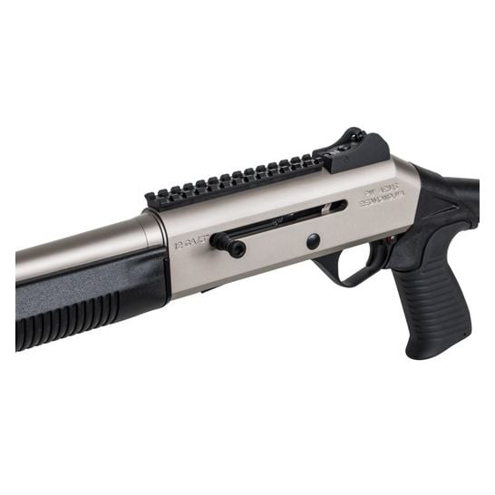 Panzer M4 Marine 12 Gauge Shotgun 18.5" Semi-Auto, Black - PAM4MTSFSS