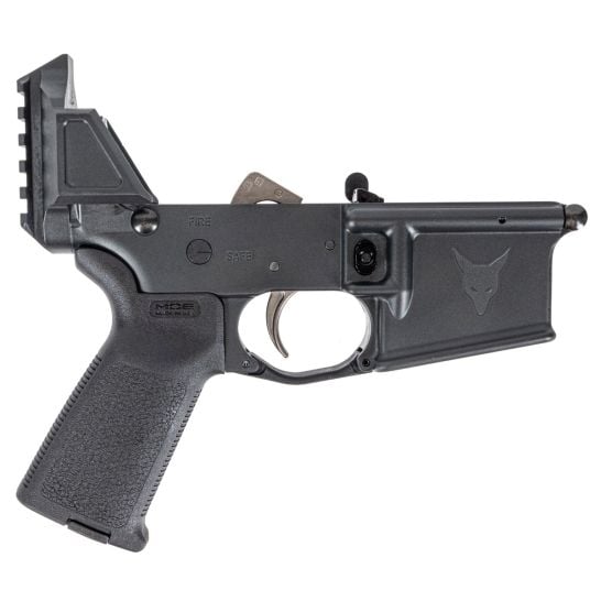 PSA JAKL Complete Lower MOE EPT w/o Brace, Smoke Palmetto State Armory