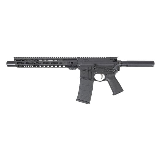 PSA 10.5" Carbine-Length 5.56 NATO 1/7 Phosphate 12" M-Lok MOE EPT Pistol, Black
