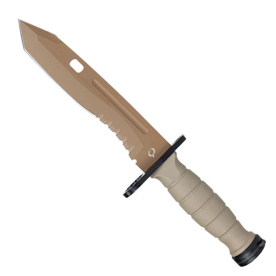 Kronos ll Fixed Blade Knife w/ Nylon Sheath, Coyote KR