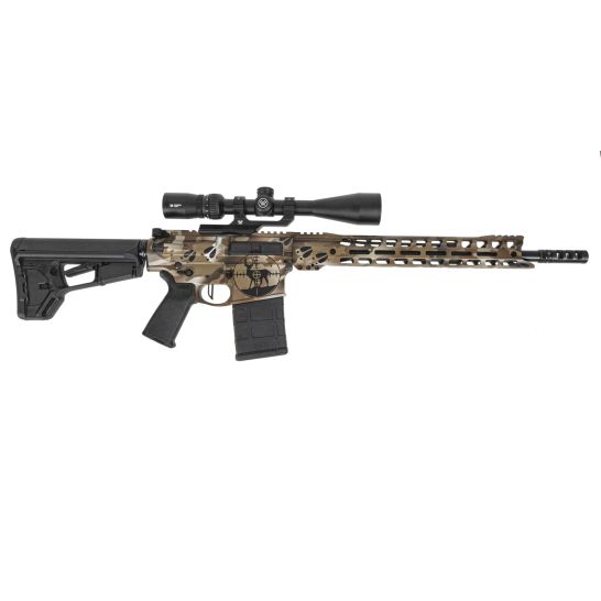 PSA Custom PA10 Gen3 .308win 16" MidLength 15" MLOK Rifle w/ 3.5 Flat