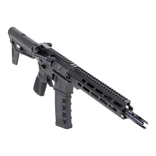 PSA "Sabre" Forged 10.5" 5.56 FN CHF CL with 10" QD Rail Pistol w/Magpul BSL Brace - Black