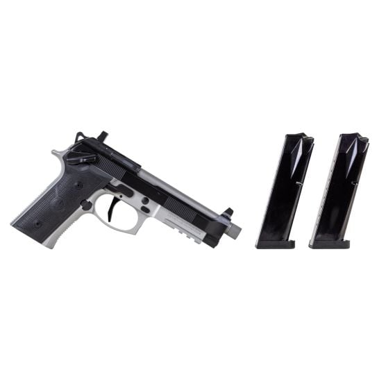 Beretta 92XI SAO Tactical 9mm 5.1" 18rd Pistol, Black/Grey - J92XFMSA21TB