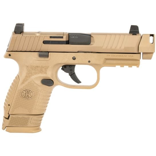 FN 509C MRD Compact 9mm 4.02 15rd Pistol, Flat Dark Earth - 66-101794