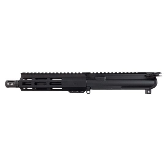 PSA 7.5" Pistol-length 300AAC Blackout 1/7 Nitride 7" Lightweight Hex M-Lok Upper With BCG & CH