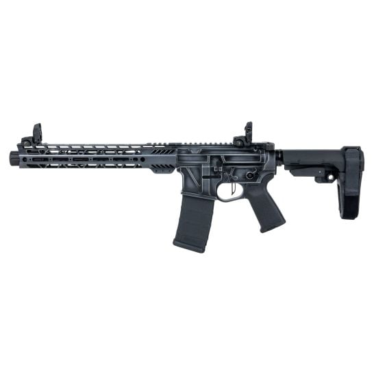 PSA Custom 10.5" .223 Wylde Billet AR-15 Pistol w/ SBA3 Brace, Worn Gray