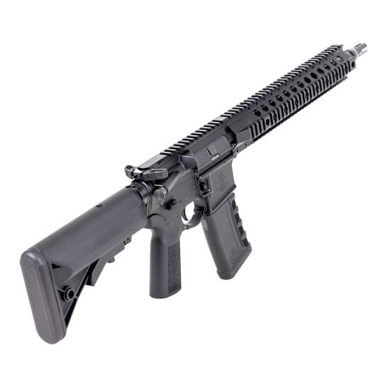 PSA "Sabre" Forged 13.7" Mid-Length 5.56 with 13" Quad Rail and JMAC GFHC-E Pin/Weld B5 Sop-Mod Rifle