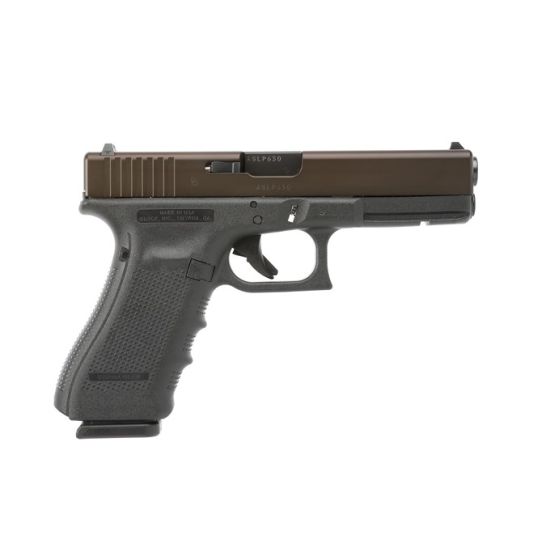Glock 17 Gen 4 9mm 4.49" 17rd Oil Rubbed Bronze/Black Palmetto State Armory