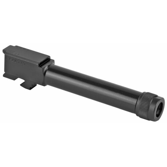 Glock Factory Threaded Barrel 9mm Black (Fits G19 Gen5, G19X, and G45) TB M1/2V28RH - 47698