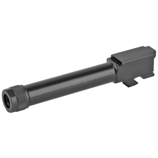 Glock Factory Threaded Barrel 9mm Black (Fits G19 Gen5, G19X, and G45) TB M1/2V28RH - 47698