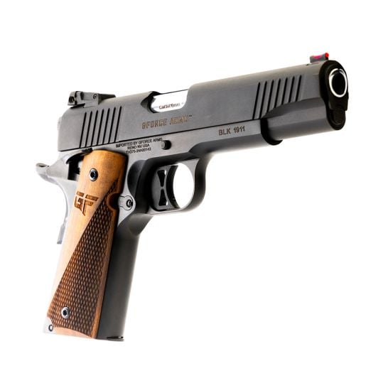 G-Force Chronicle 1911 9mm 4.4" 9rd Pistol, Black/Walnut - GF199BW