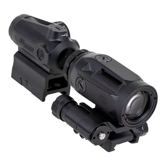 Sig Romeo-MSR & Juliet 5x Magnifier Combo - Black - SORJMSR501
