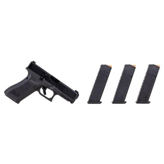 Glock Police Trade In G45 4.02" 9mm Pistol w/ (3)17rd Mags & NS - ULPD2502-PA455S702