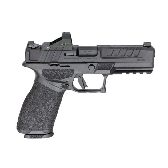 Springfield Echelon Gear Up 4.5" 9mm 17/20rd Pistol w/ Viridian RFX II Optic, Black
