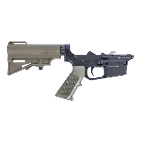 PSA PX9 Forged Complete Lower Classic HAR-15 Brace, ODG | Palmetto