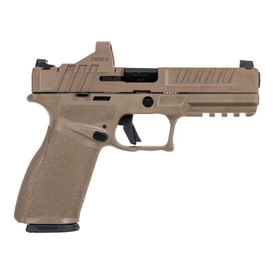Springfield Pistol Echelon FDE Gear Up 4.5" 9mm 20rd w/ Viridan RFX II Green Dot, Range Bag
