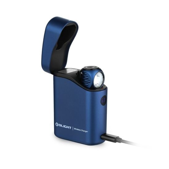 Olight Perun 3 Mini Premium 1250 Lumen Headlamp, Midnight Blue