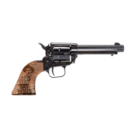Heritage Rough Rider .22LR BK 4.75'' 6 RD Revolver IML SAY WHEN