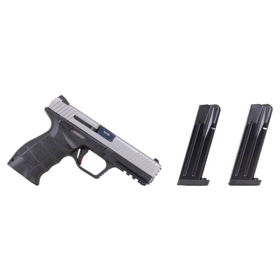SAR USA SAR9 4.4" 9mm 17rd O.R. Pistol, Black/SS - SAR9RDST
