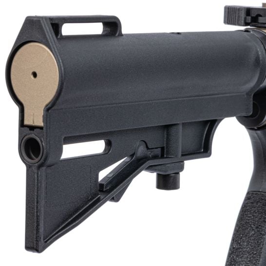 PSA Sabre-18 Mod S 10.3" 300BLK 1:5 CHF CL with Quad Rail Pistol w/ HAR-15 Brace, FDE Anodized