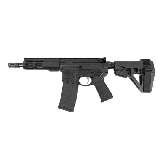 PSA 7.5" Pistol Length 300BO 1/7 Nitride 6" Lightweight Hex MLOK MOE EPT SBA5 Pistol