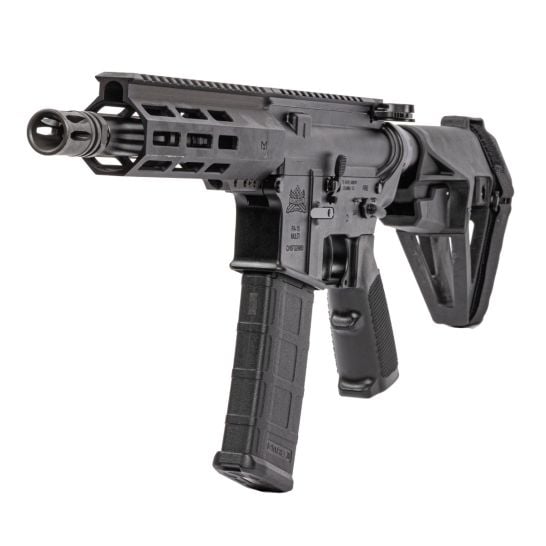 PSA 8.5" Pistol Length 5.56 NATO 1/7 Nitride 7" Lightweight Hex MLOK Classic EPT SBA5 Pistol