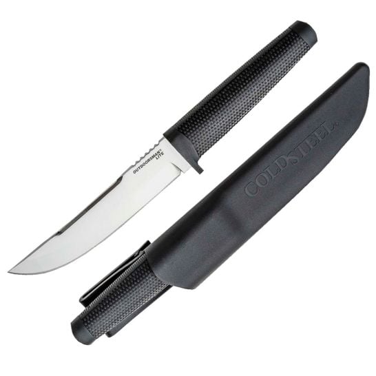 Cold Steel Outdoorsman Lite Fixed Knife Straight Back Black
