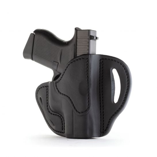 1791 Gunleather BHC Right Hand OWB Open-Top Compact Holster, Stealth Black - BHC-SBL-R