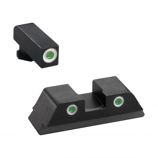 AmeriGlo Classic SelfLuminous 3 Dot Night Sight Set for Glock 17, 19