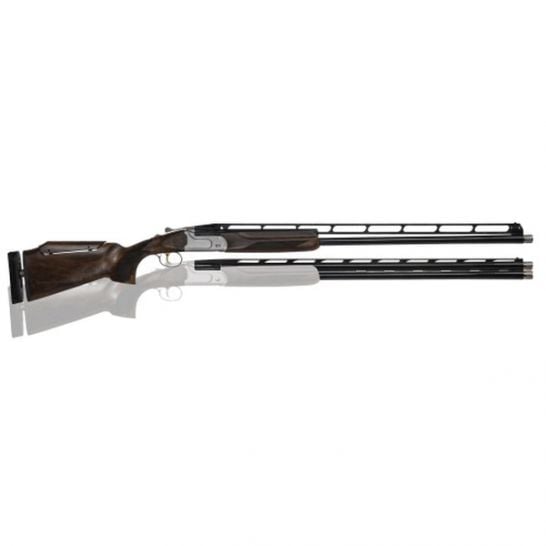 CZ-USA All-American Trap Combo 32″ 12 Gauge Shotgun 3″ Over Under, Hardened White – 06582