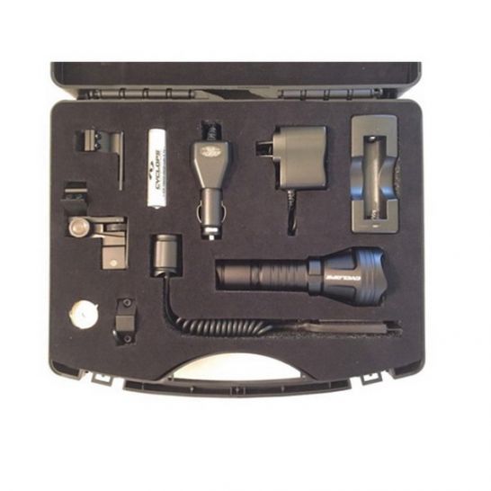 Cyclops 730 lm White and Green Cree LED Rechargeable Varmint Light