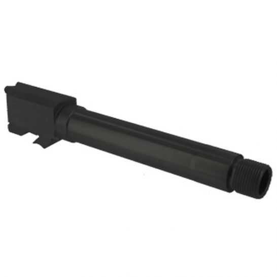 Stormlake Barrels 9mm 4.95" Match Grade Standard Ramp Threaded Barrel w/ Protector, Black