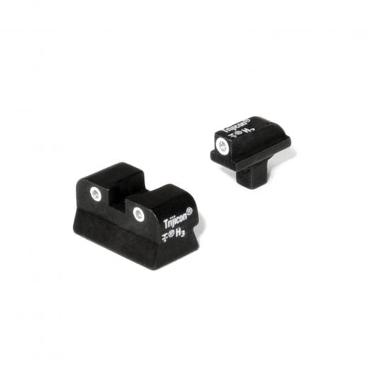 Trijicon Bright & Tough Front/Rear 3-Dot Night Sight Set for Colt