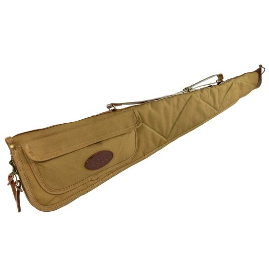 Boyt Signature 52" Lockable Shotgun Case, Khaki Waxed Canvas Palmetto State Armory