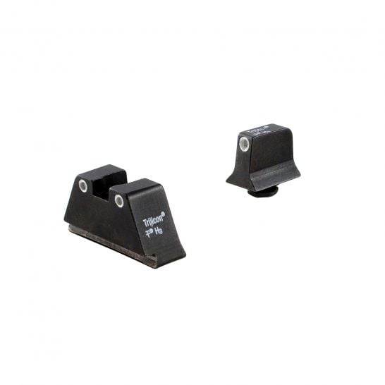 Trijicon Bright & Tough Night Sights For Glock - Suppressor Height Sights With Green Tritium