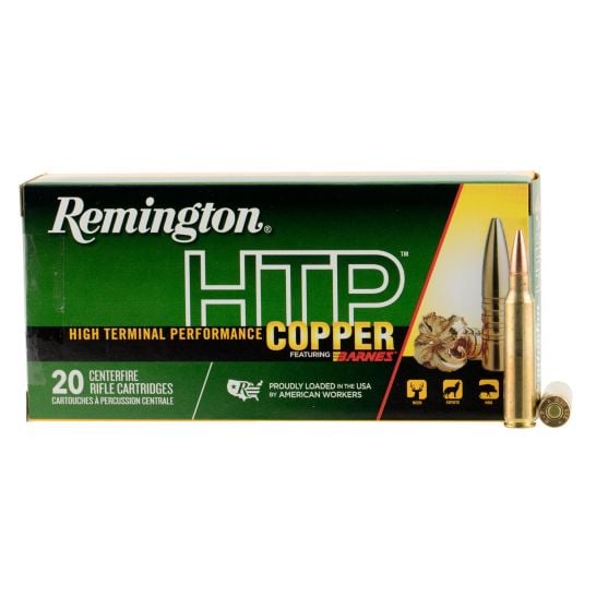 Remington Htp Copper 62 Gr Barnes Tsx 223 Rem 5 56 Ammo 20 Box