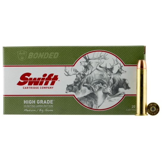 Swift Bullet Company AFrame Lever Action 350 gr Flat Nose .4570 Ammo