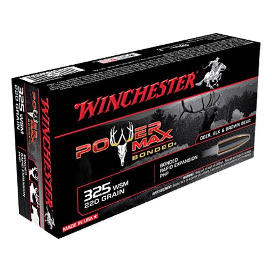 Winchester Ammunition Power Max Bonded 220 gr Rapid Expansion