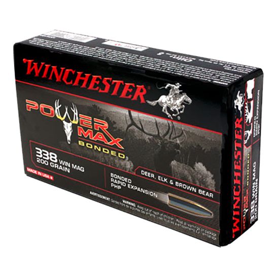 Winchester Ammunition Power Max Bonded 200 gr Rapid Expansion
