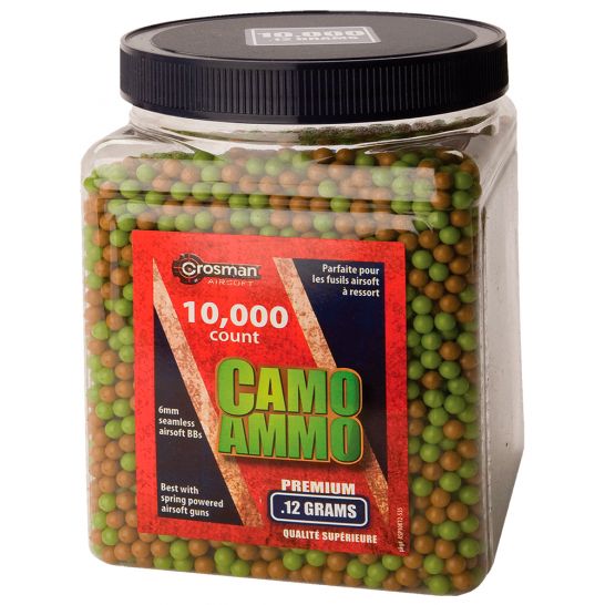 Crosman Airsoft Premier Ammo 0.12 g Pellet, 10000/pack ASP10K12