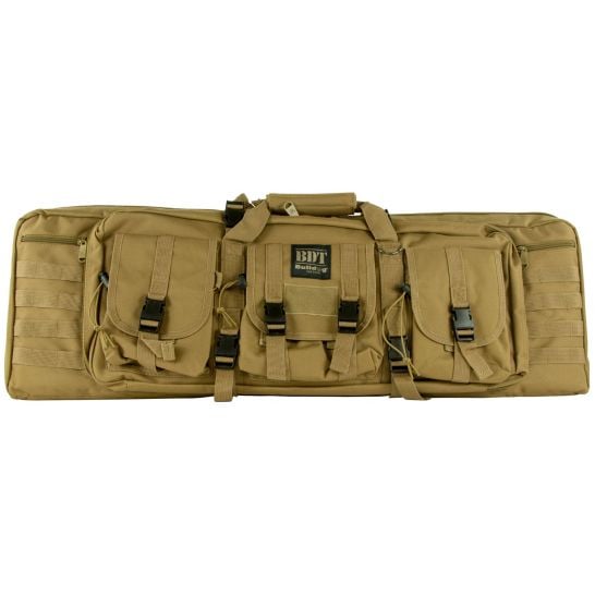 Bulldog Cases BDT Tactical Double Rifle Bag, 37", Tan BDT6037T