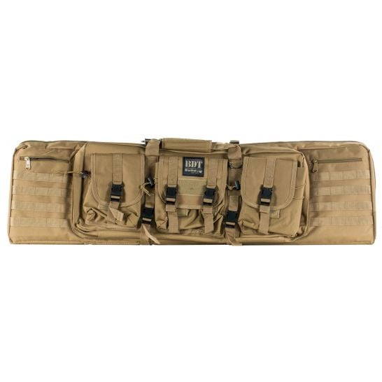 Bulldog Cases BDT Tactical Double Rifle Bag, 43", Tan BDT6043T
