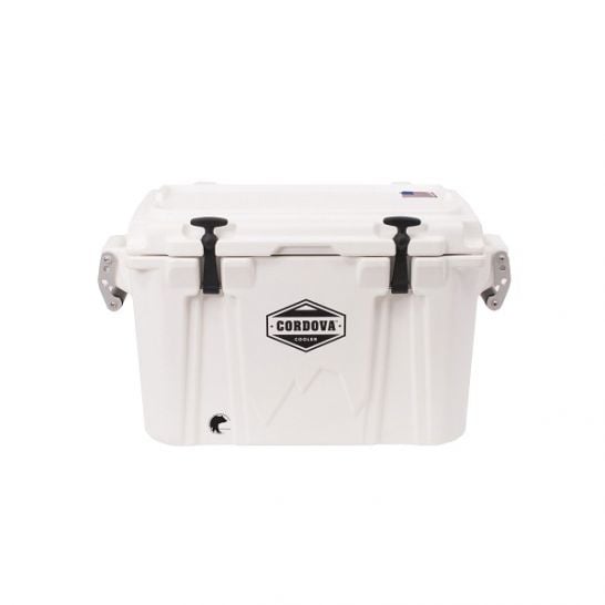 Cordova Coolers Small Cooler, 28 qt, White CCSWW35 Palmetto State