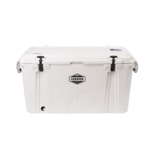 Cordova Coolers Large Cooler, 88 qt, White CCLWW100 Palmetto State